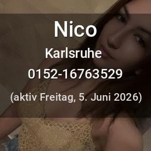 Escort Nico in Karlsruhe