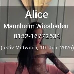Escort Alice in Wiesbaden