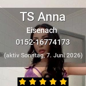 Escort TS Anna in Eisenach
