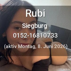 Escort Rubi in Siegburg