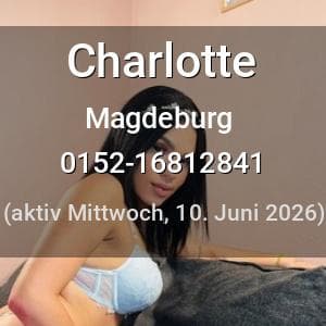 Escort Charlotte in Magdeburg