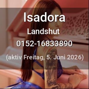 Escort Isadora in Landshut