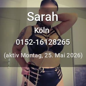 Escort Sarah in Mülheim an der Ruhr