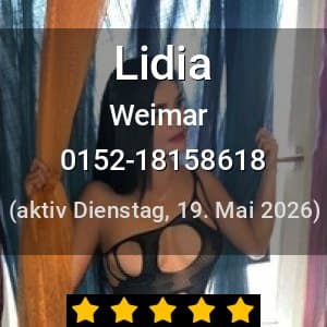 Escort Lidia in Weimar