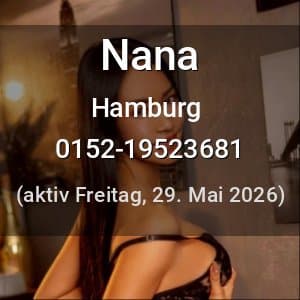 Escort Nana in Hamburg