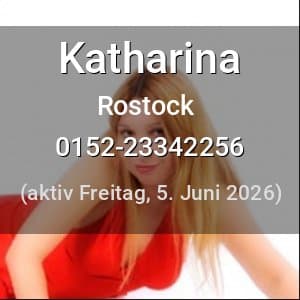 Escort Katharina in Rostock