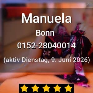 Escort Manuela in Bonn