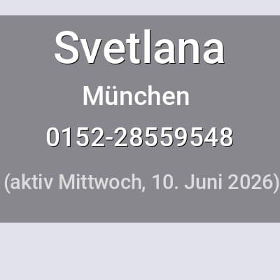 Escort Svetlana in München