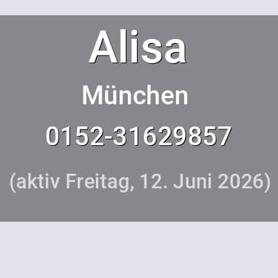Escort Alisa in München