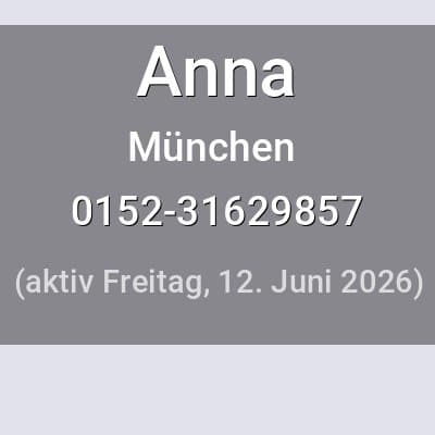 Escort Anna in München