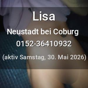 Escort Lisa in Neustadt bei Coburg