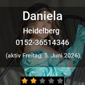 Escort Daniela in Heidelberg