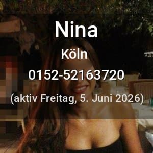Escort Nina in Köln
