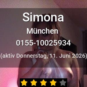 Escort Simona in München
