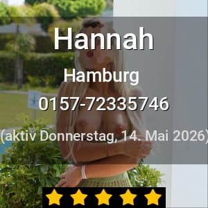 Escort Hannah in Hamburg