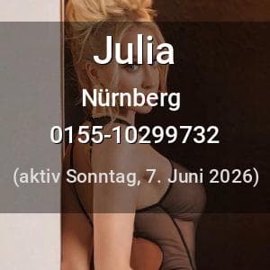Escort Julia in Nürnberg