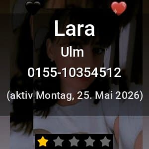 Escort Lara in Ulm