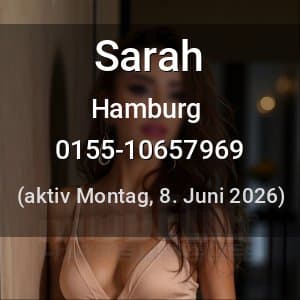 Escort Sarah in Hamburg