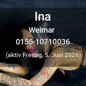 Escort Ina in Weimar