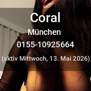 Escort Coral in München