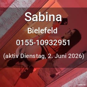 Escort Sabina in Bielefeld