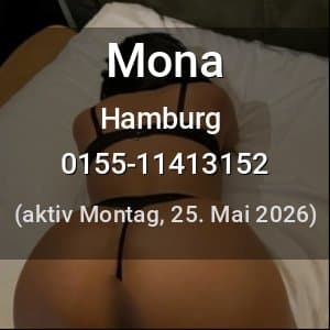 Escort Mona in Hamburg