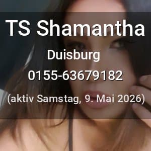 Escort TS Shamantha in Duisburg
