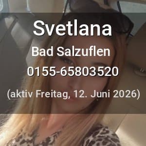 Escort Svetlana in Bad Salzuflen