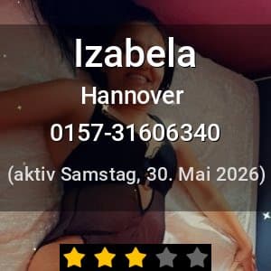 Escort Izabela in Hannover