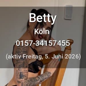 Escort Betty in Köln
