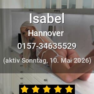 Escort Isabel in Hannover