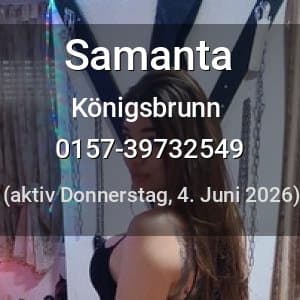 Escort Samanta in Königsbrunn