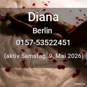 Escort Diana in Berlin