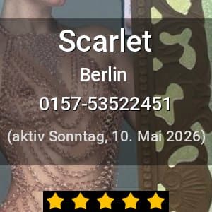 Escort Scarlet in Berlin