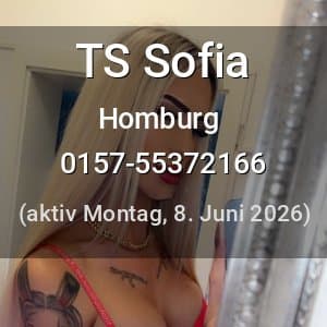 Escort TS Sofia in Homburg