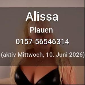 Escort Alissa in Plauen