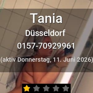 Escort Tania in Düsseldorf