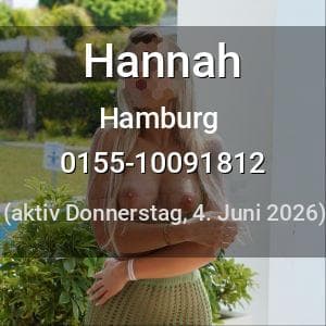 Escort Hannah in Hamburg