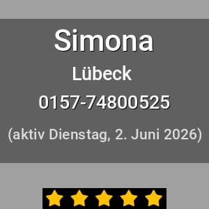 Escort Simona in Lübeck