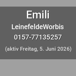 Escort Emili in LeinefeldeWorbis