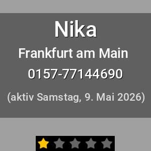 Escort Nika in Frankfurt am Main