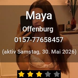 Escort Maya in Offenburg