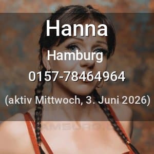 Escort Hanna in Hamburg