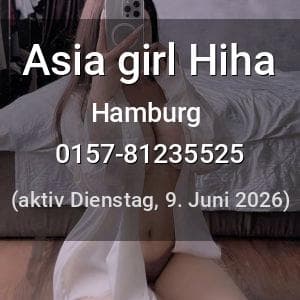 Escort Asia girl Hiha in Hamburg