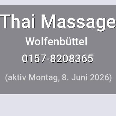 Escort Thai Massage in Wolfenbüttel