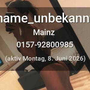 Escort name_unbekannt in Mainz