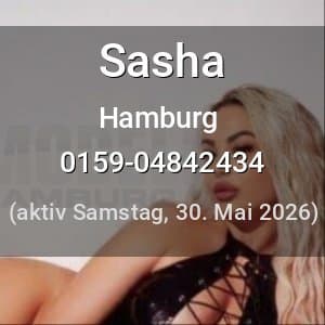 Escort Sasha in Hamburg