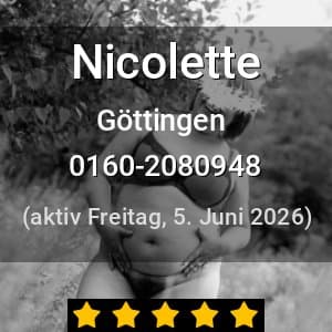 Escort Nicolette in Göttingen