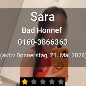 Escort Sara in Bad Honnef