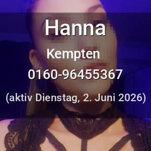 Escort Hanna in Kempten